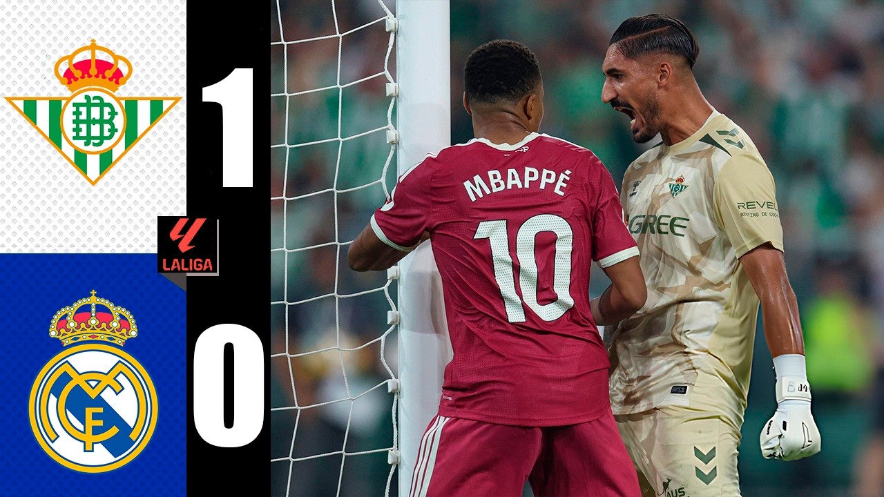 Real Betis vs Real Madrid ภาพวิดีโอไฮไลท์ฟุตบอล