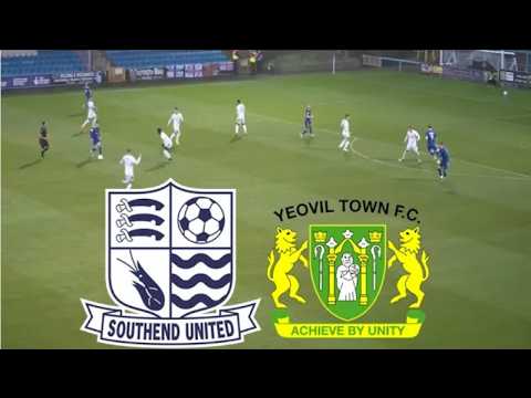 Southend United vs Yeovil Town ภาพถ่ายทอดสดฟุตบอล