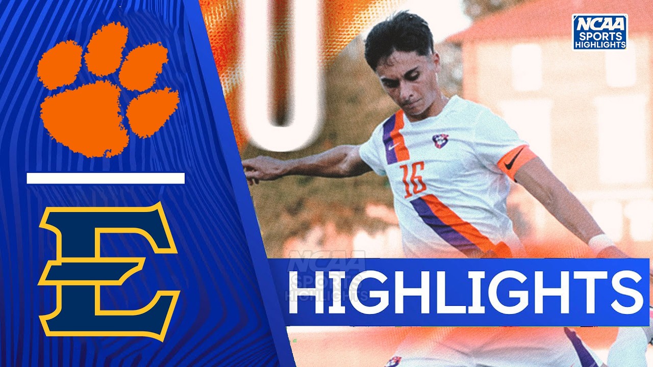 Clemson vs East Tennessee State ภาพวิดีโอไฮไลท์ฟุตบอล