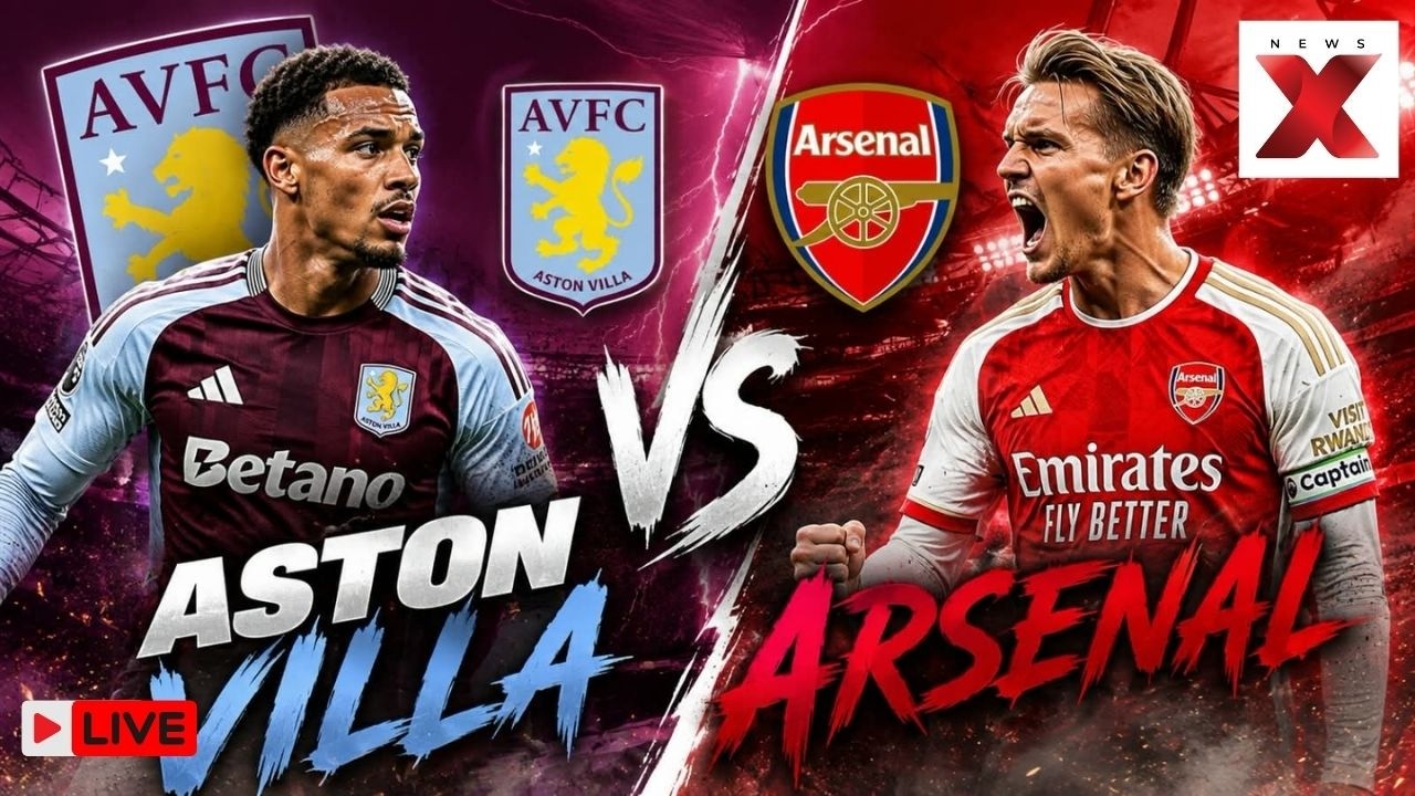Aston Villa vs Arsenal LIVE: Arteta Marks 250th Premier League Game | NewsX ภาพถ่ายทอดสดฟุตบอล