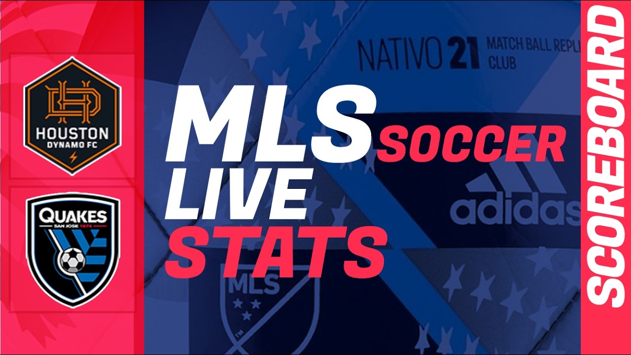 Houston Dynamo FC vs San Jose Earthquakes ภาพถ่ายทอดสดฟุตบอล