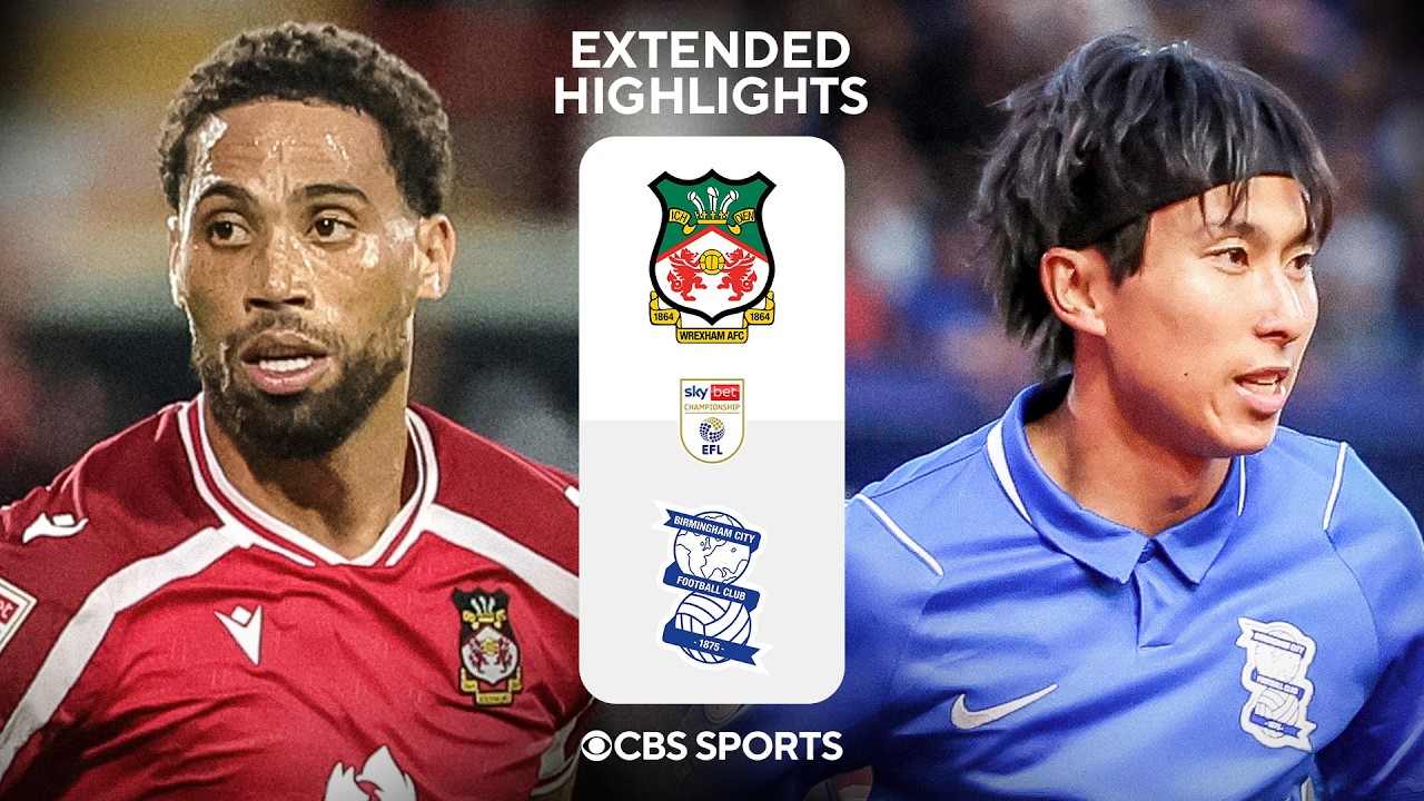 Wrexham vs Birmingham City ภาพวิดีโอไฮไลท์ฟุตบอล