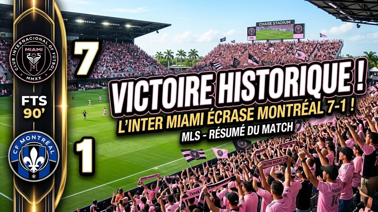 Inter Miami CF vs CF Montréal ภาพวิดีโอไฮไลท์ฟุตบอล
