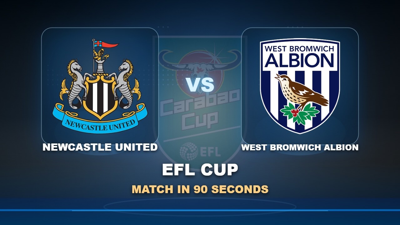 Newcastle United vs West Bromwich Albion วิดีโอฟุตบอล