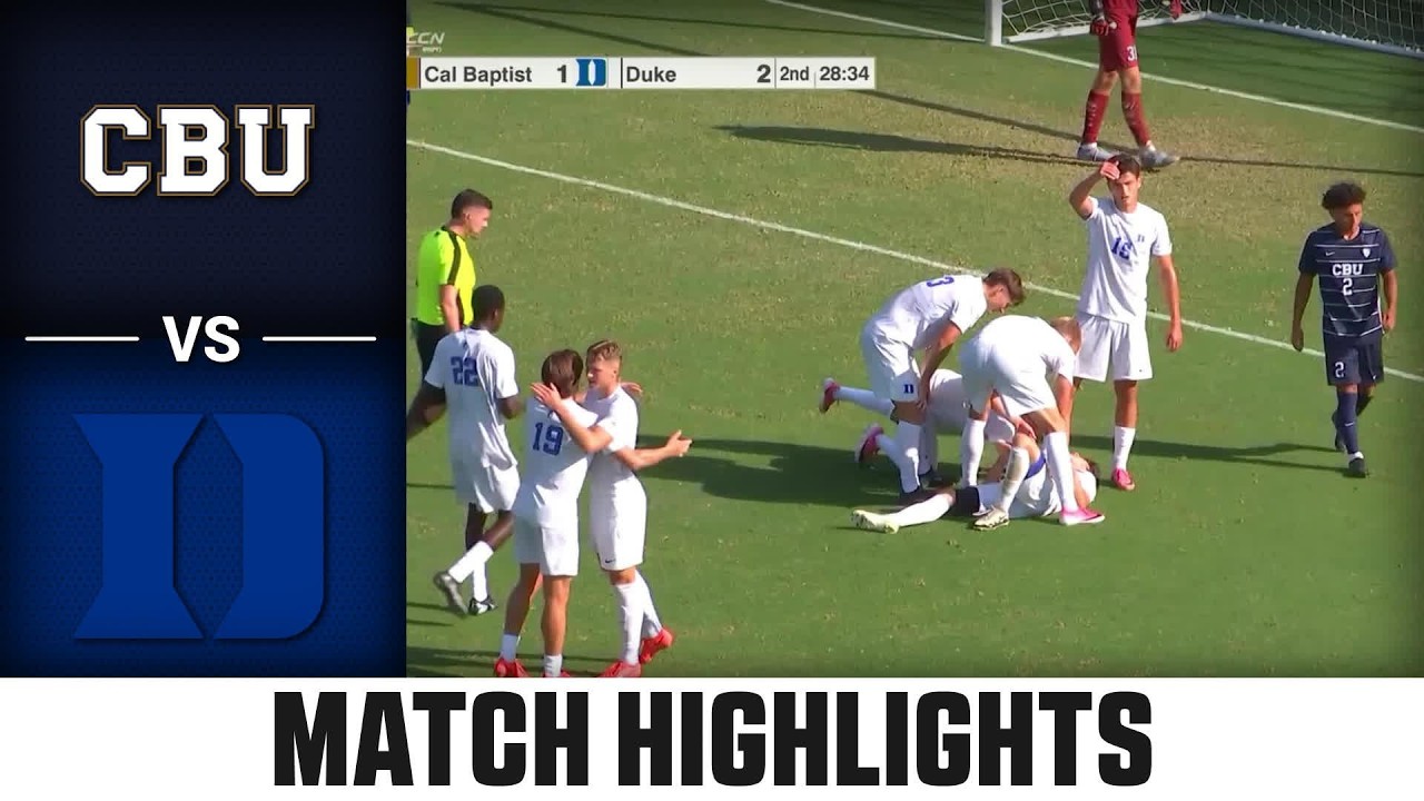 Duke vs California Baptist ภาพวิดีโอไฮไลท์ฟุตบอล