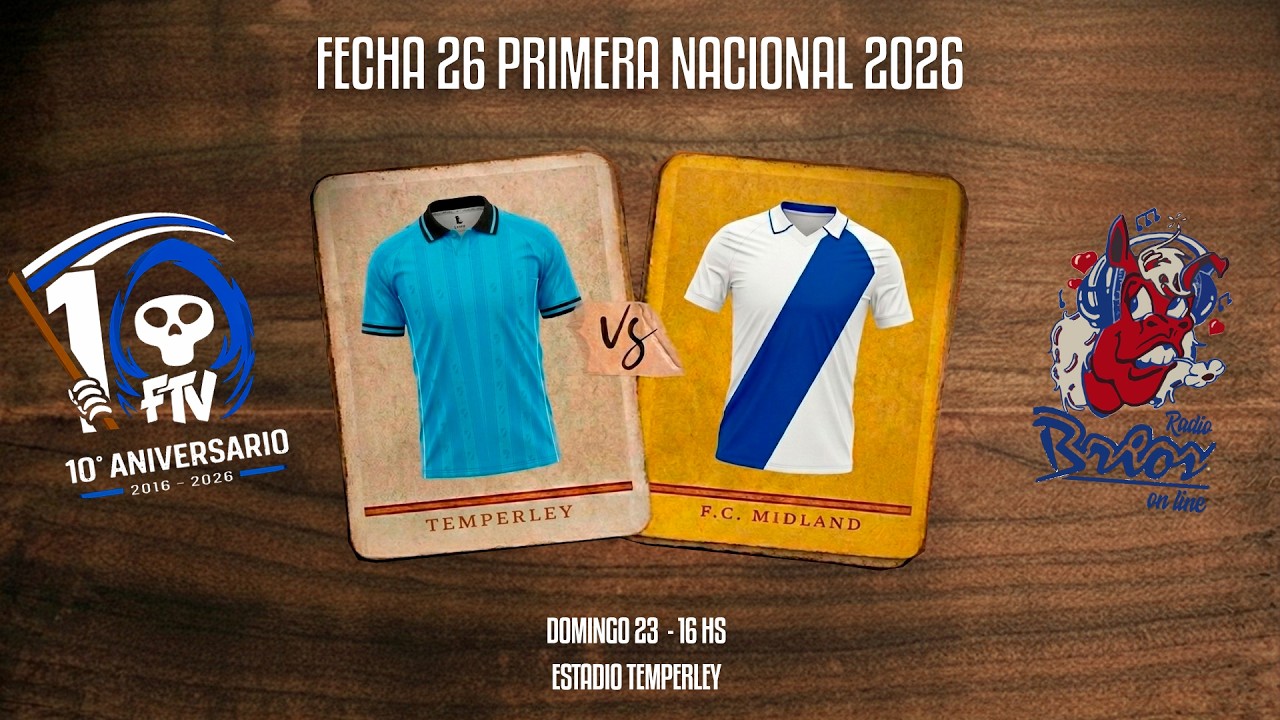 Temperley vs Midland ภาพวิดีโอไฮไลท์ฟุตบอล