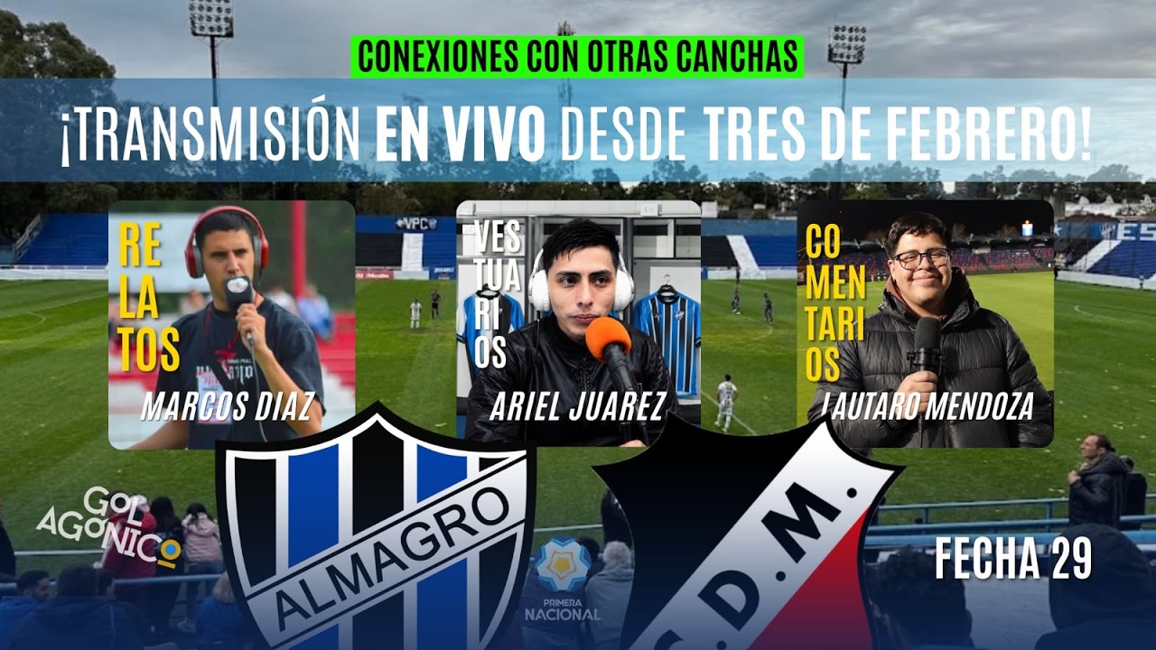 Almagro vs Deportivo Maipú ภาพวิดีโอไฮไลท์ฟุตบอล