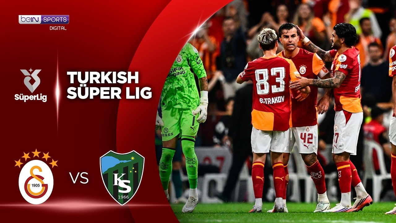 Galatasaray vs Kocaelispor ภาพวิดีโอไฮไลท์ฟุตบอล