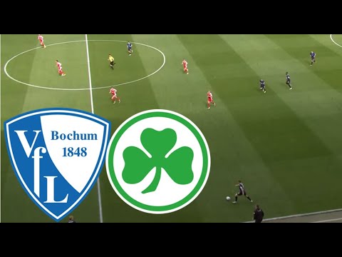 VfL Bochum vs SpVgg Greuther Fürth ภาพถ่ายทอดสดฟุตบอล