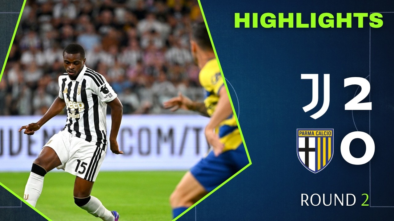 Juventus vs Parma ภาพวิดีโอไฮไลท์ฟุตบอล