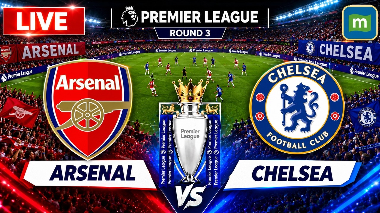 🔴Arsenal vs Chelsea Football LIVE: Huge Premier League Clash | Round 3 | Arsenal vs Chelsea LIVE ภาพถ่ายทอดสดฟุตบอล