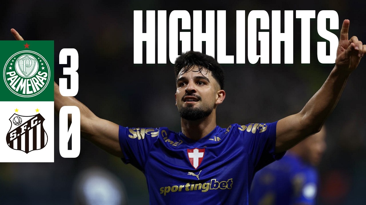 Palmeiras vs Santos วิดีโอฟุตบอล