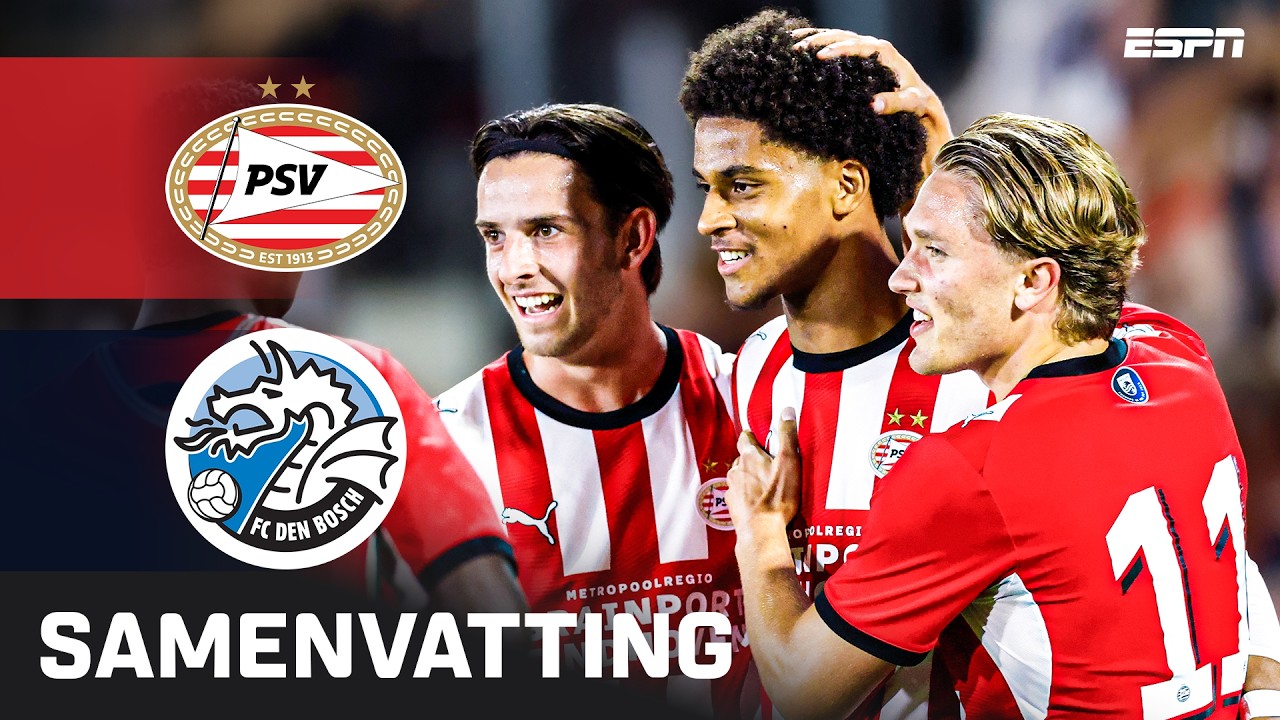 Jong PSV vs FC Den Bosch วิดีโอฟุตบอล