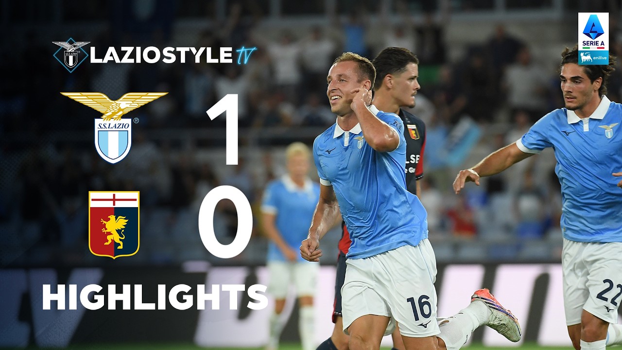 Lazio vs Genoa ภาพวิดีโอไฮไลท์ฟุตบอล