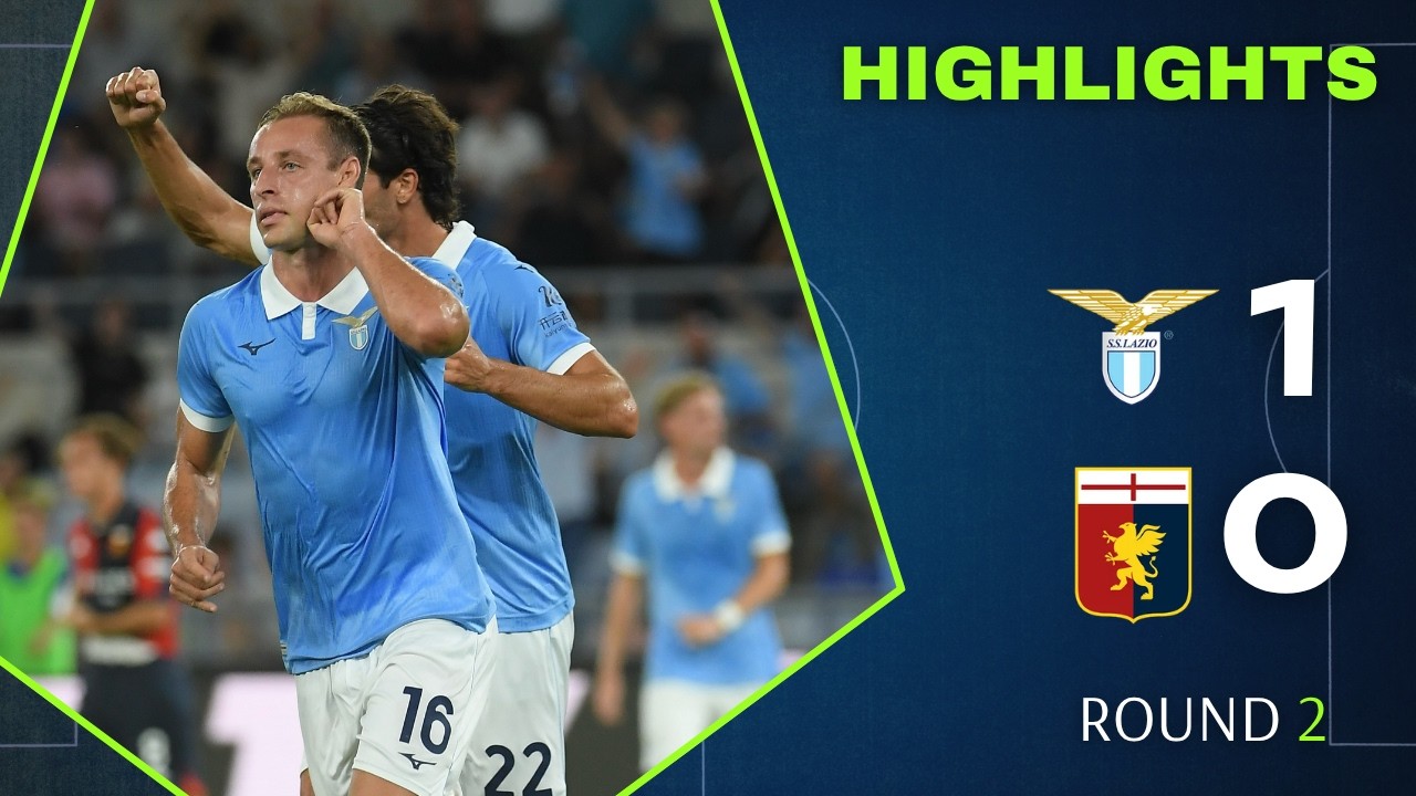 Lazio vs Genoa ภาพวิดีโอไฮไลท์ฟุตบอล