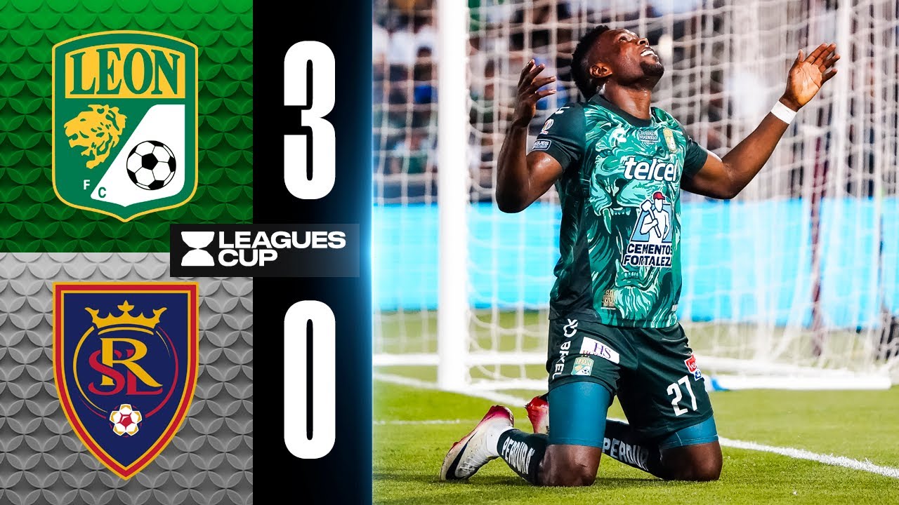 León vs Real Salt Lake ภาพวิดีโอไฮไลท์ฟุตบอล