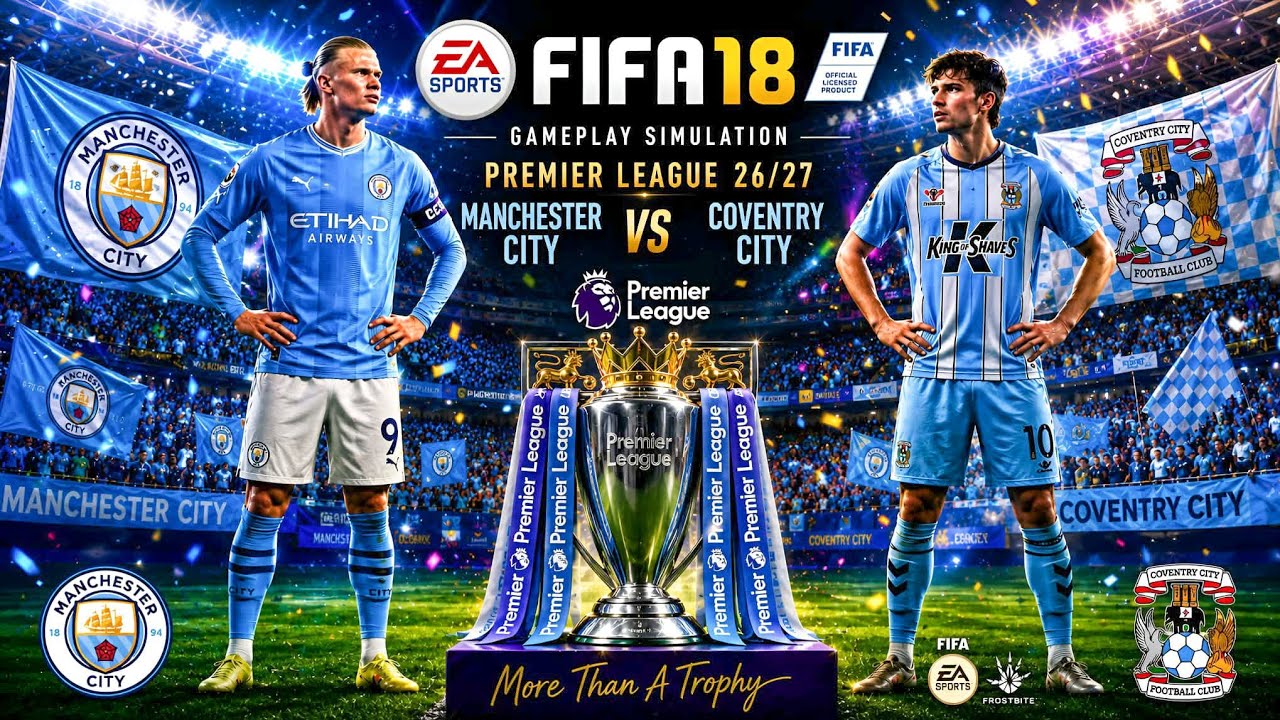 Manchester City vs Coventry City ภาพถ่ายทอดสดฟุตบอล