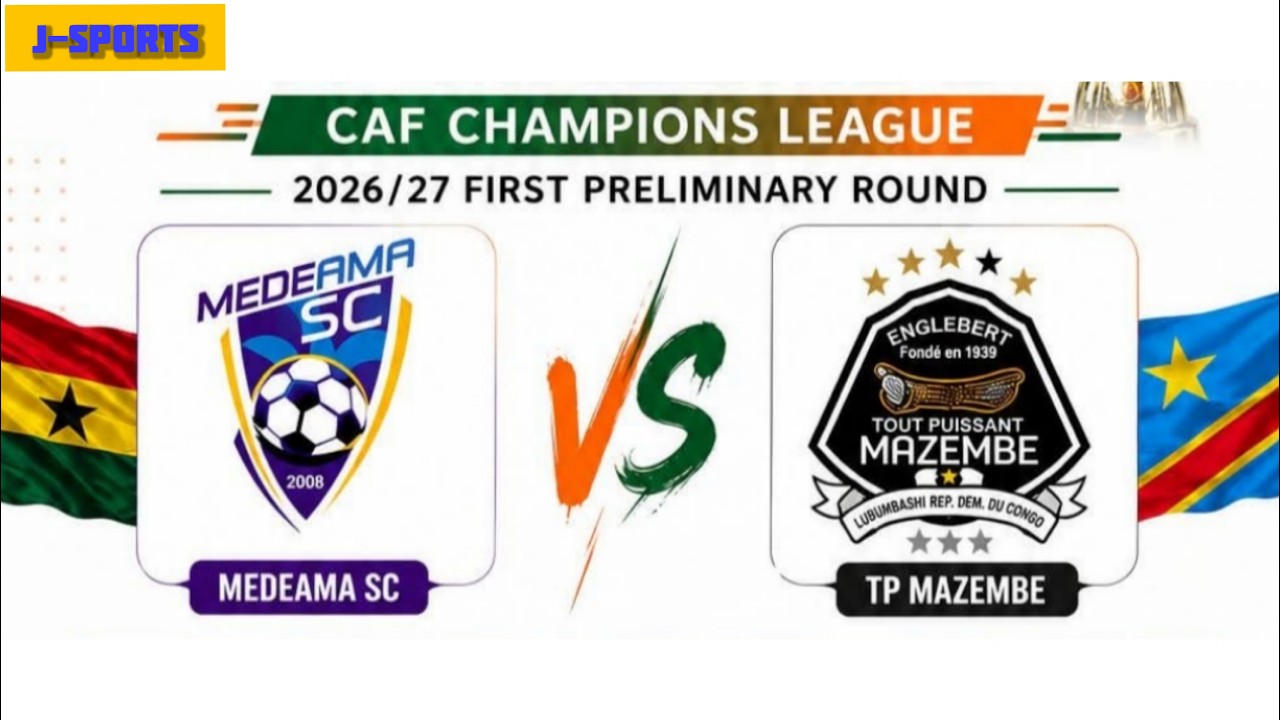 TP Mazembe vs Medeama ภาพถ่ายทอดสดฟุตบอล