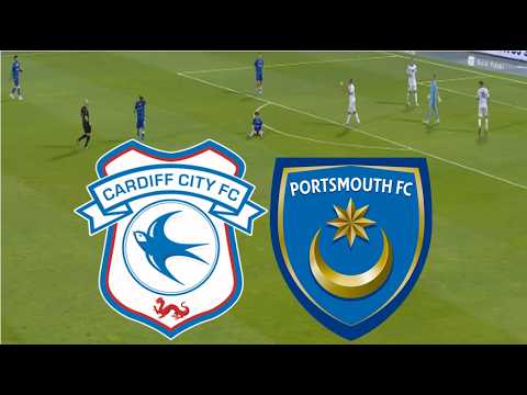 Portsmouth vs Cardiff City ภาพถ่ายทอดสดฟุตบอล