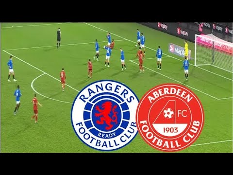 Aberdeen vs Rangers ภาพถ่ายทอดสดฟุตบอล