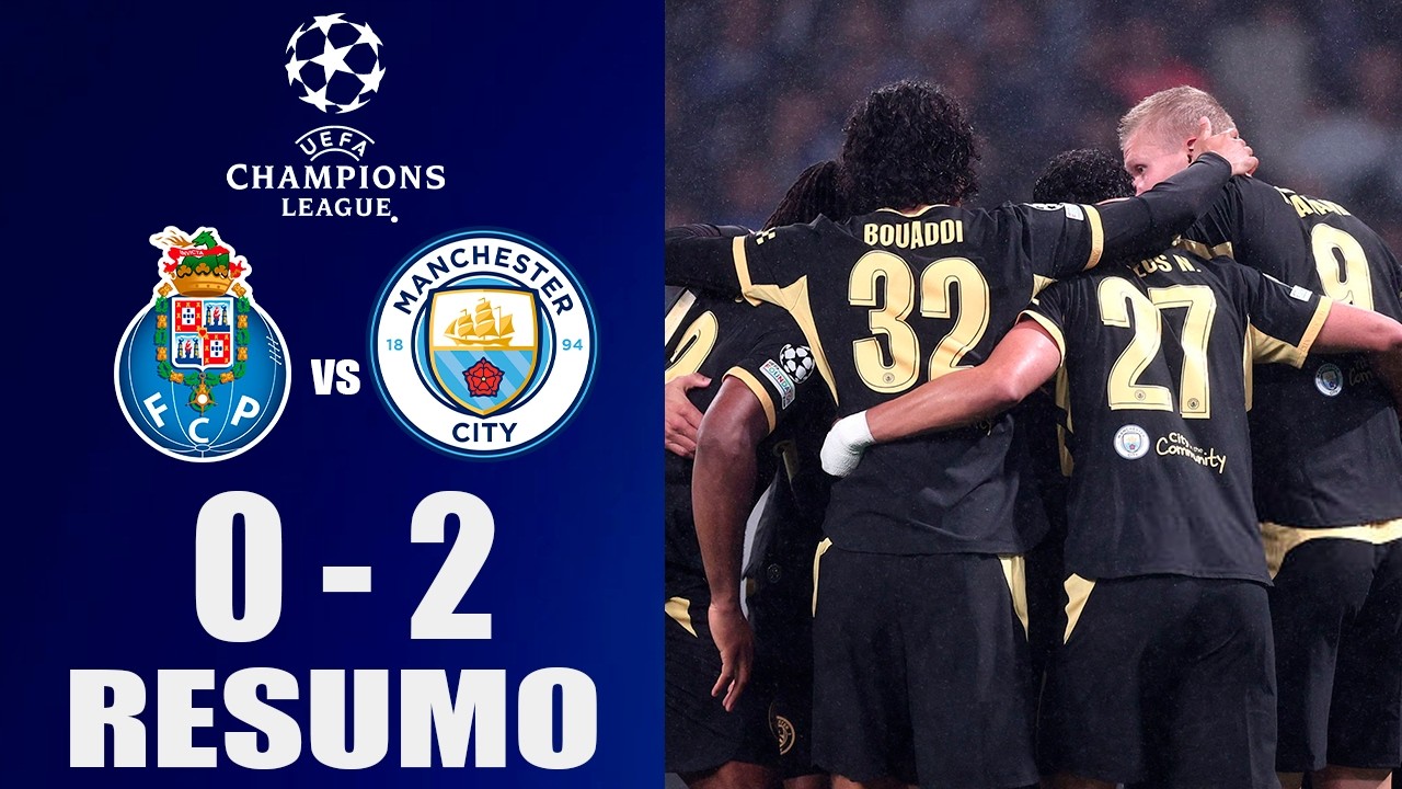 FC Porto vs Manchester City ภาพวิดีโอไฮไลท์ฟุตบอล