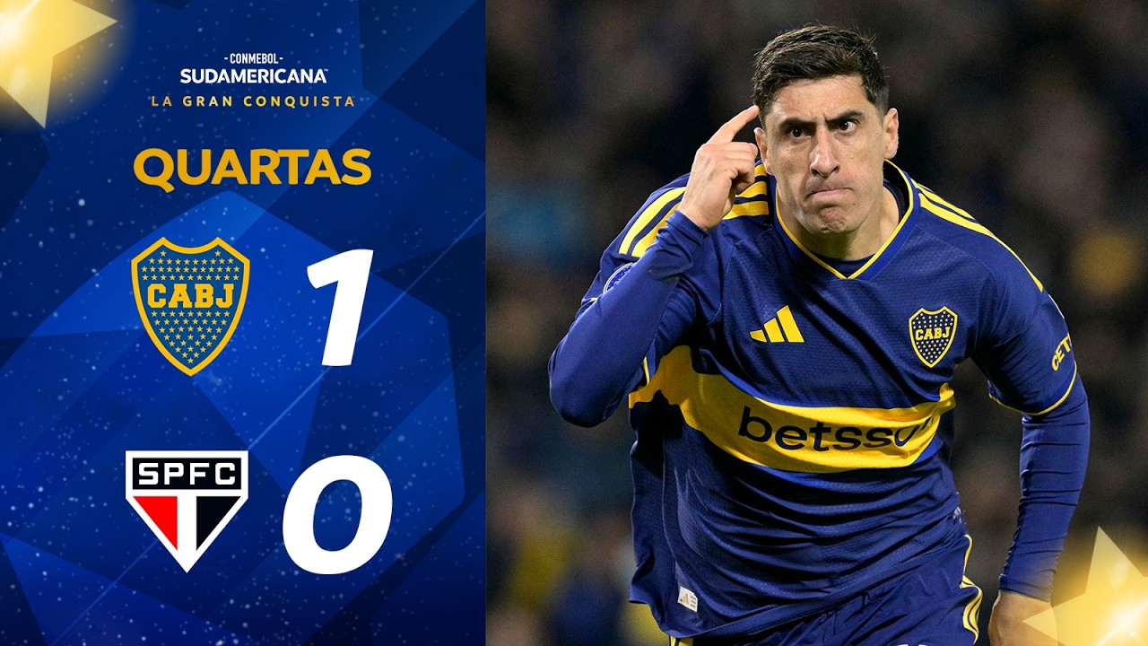 Boca Juniors vs São Paulo วิดีโอฟุตบอล
