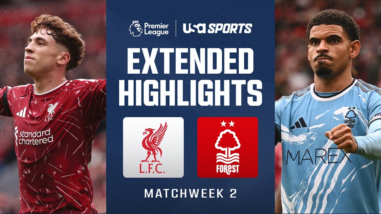 Liverpool vs Nottingham Forest ภาพวิดีโอไฮไลท์ฟุตบอล