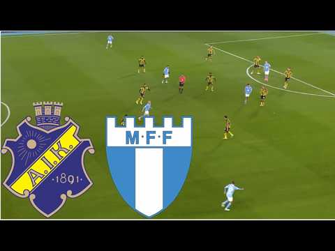 Malmö FF vs AIK ภาพถ่ายทอดสดฟุตบอล