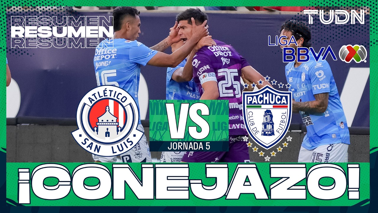 Atlético de San Luis vs Pachuca ภาพวิดีโอไฮไลท์ฟุตบอล