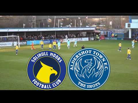 Solihull Moors vs Aldershot Town ภาพถ่ายทอดสดฟุตบอล