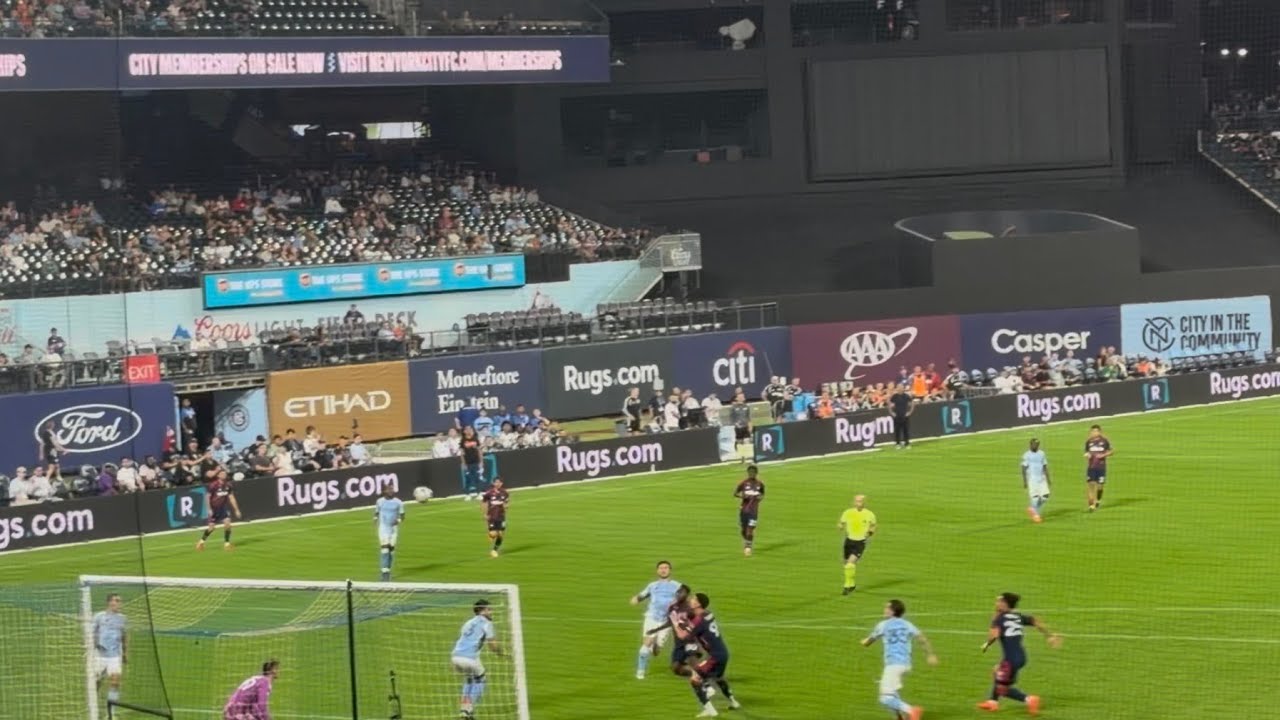 New York City FC vs New England Revolution วิดีโอฟุตบอล