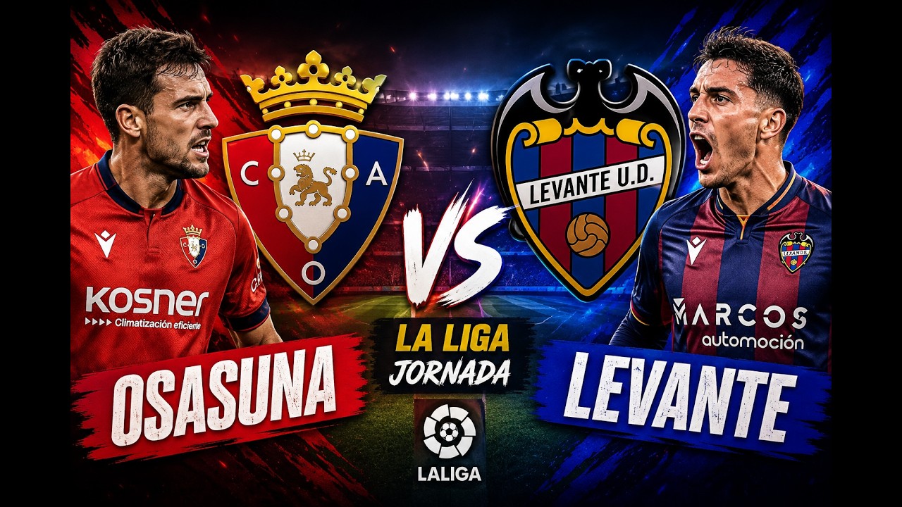 Osasuna vs Levante ภาพวิดีโอไฮไลท์ฟุตบอล