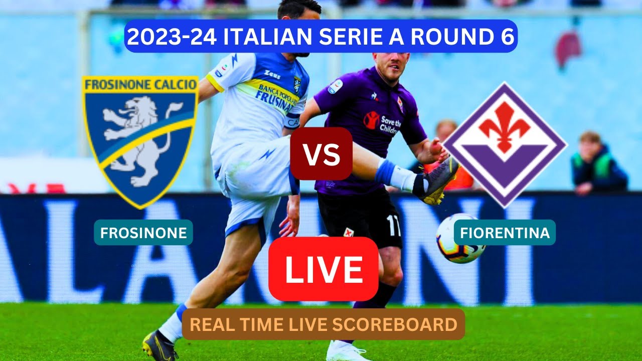 Fiorentina vs Frosinone ภาพถ่ายทอดสดฟุตบอล