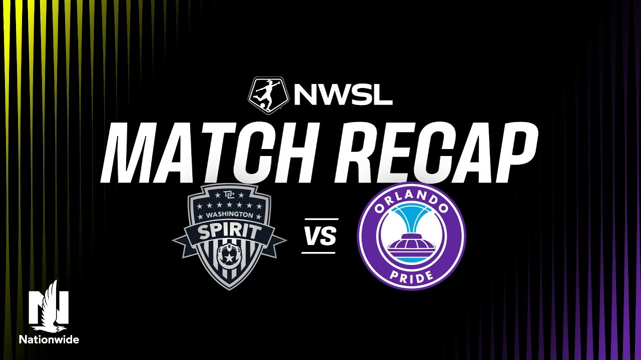 Washington Spirit vs Orlando Pride ภาพวิดีโอไฮไลท์ฟุตบอล