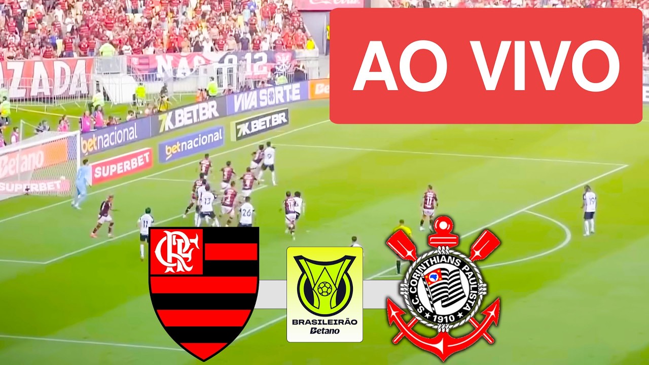 Flamengo vs Corinthians ภาพถ่ายทอดสดฟุตบอล