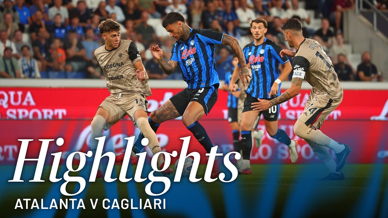 Atalanta vs Cagliari วิดีโอฟุตบอล