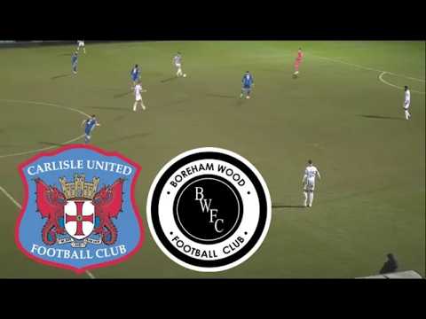 Boreham Wood vs Carlisle United ภาพถ่ายทอดสดฟุตบอล