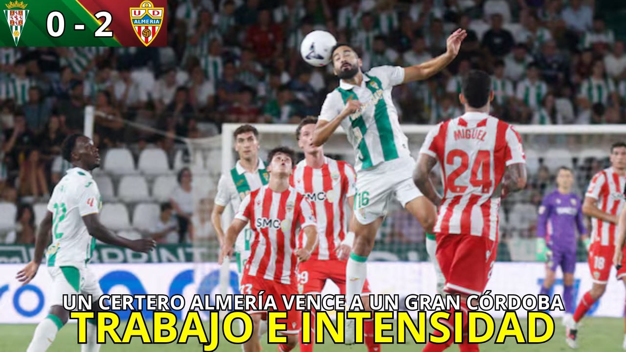 Córdoba vs Almería วิดีโอฟุตบอล