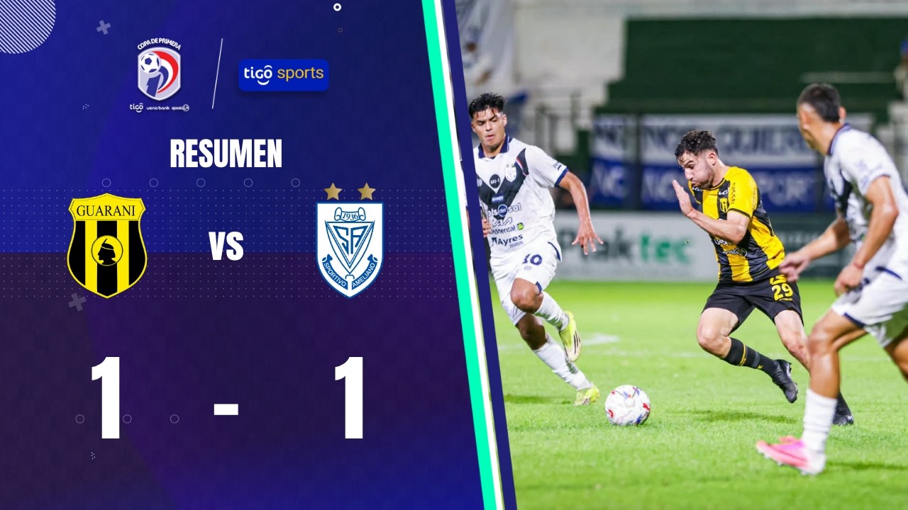 Guaraní vs Sportivo Ameliano ภาพวิดีโอไฮไลท์ฟุตบอล
