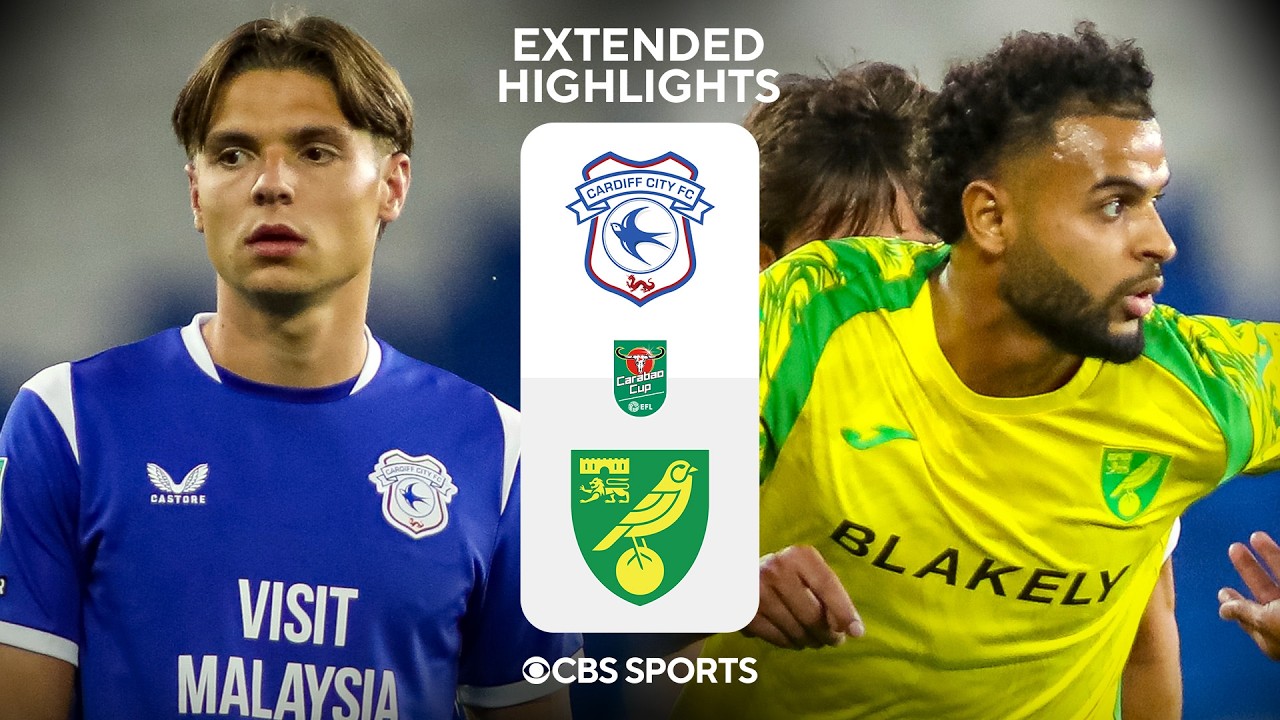 Cardiff City vs Norwich City ภาพวิดีโอไฮไลท์ฟุตบอล