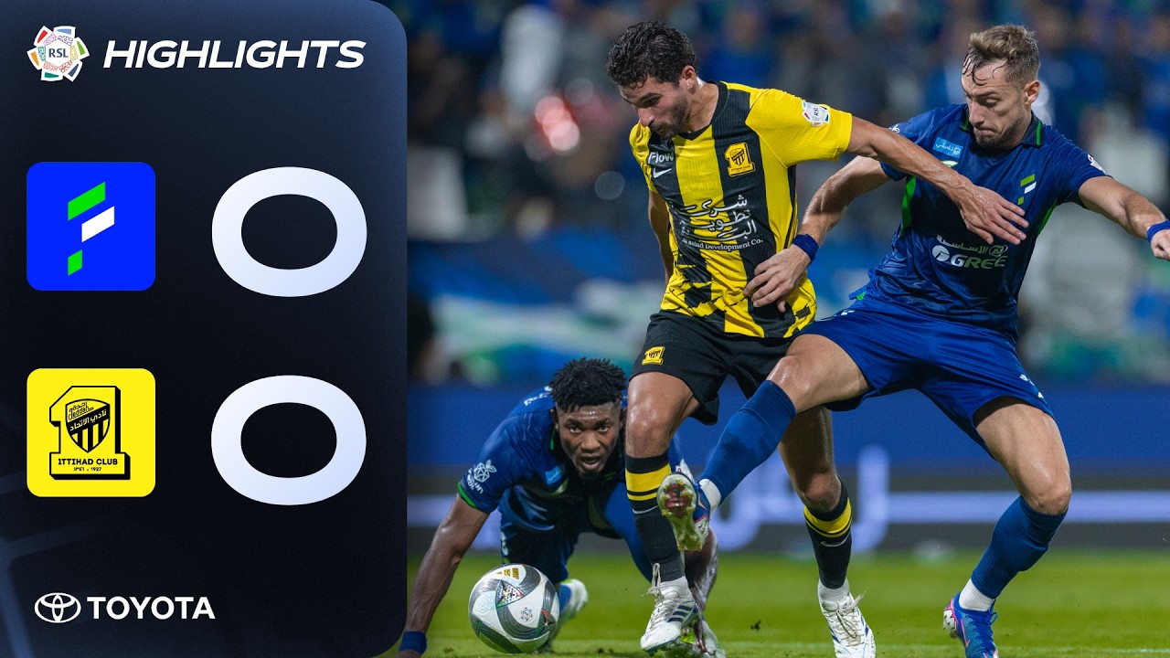 Al Fateh vs Al Ittihad วิดีโอฟุตบอล