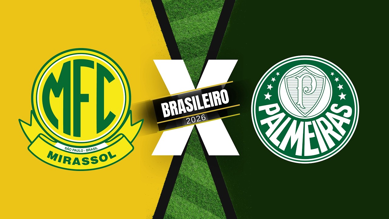 Mirassol vs Palmeiras ภาพถ่ายทอดสดฟุตบอล