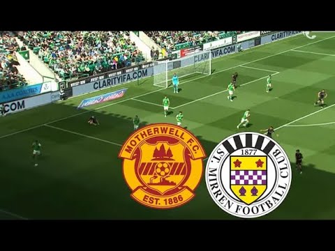 St Mirren vs Motherwell ภาพถ่ายทอดสดฟุตบอล