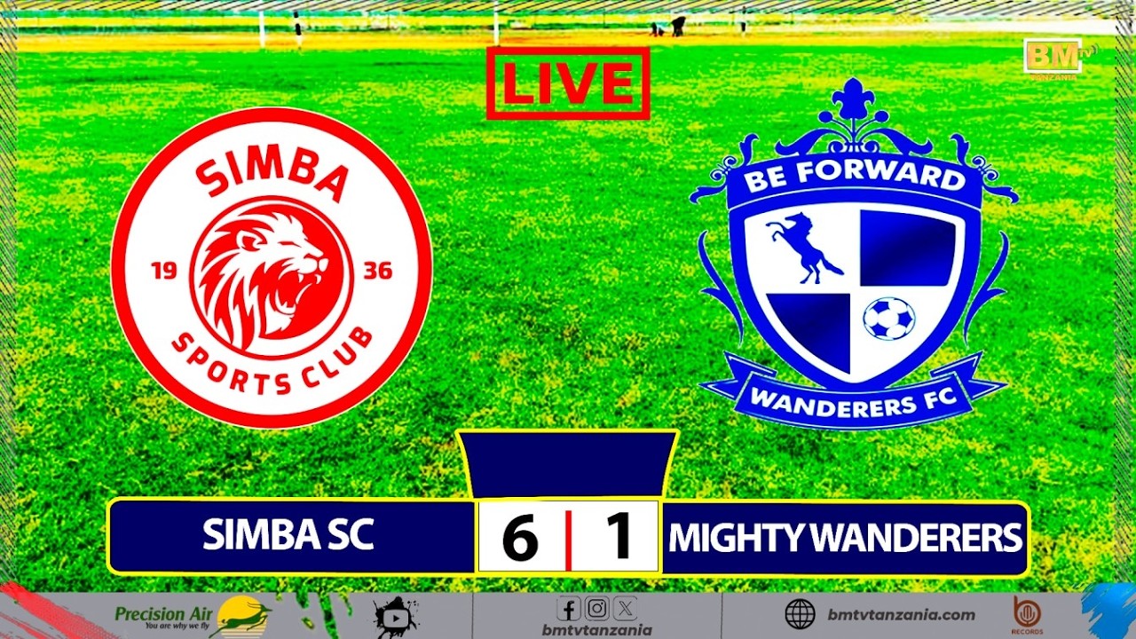 🔴#LIVE: SIMBA SC  VS MIGHTY WANDERERS -  CAF CHAMPIONS LEAGUE ภาพถ่ายทอดสดฟุตบอล