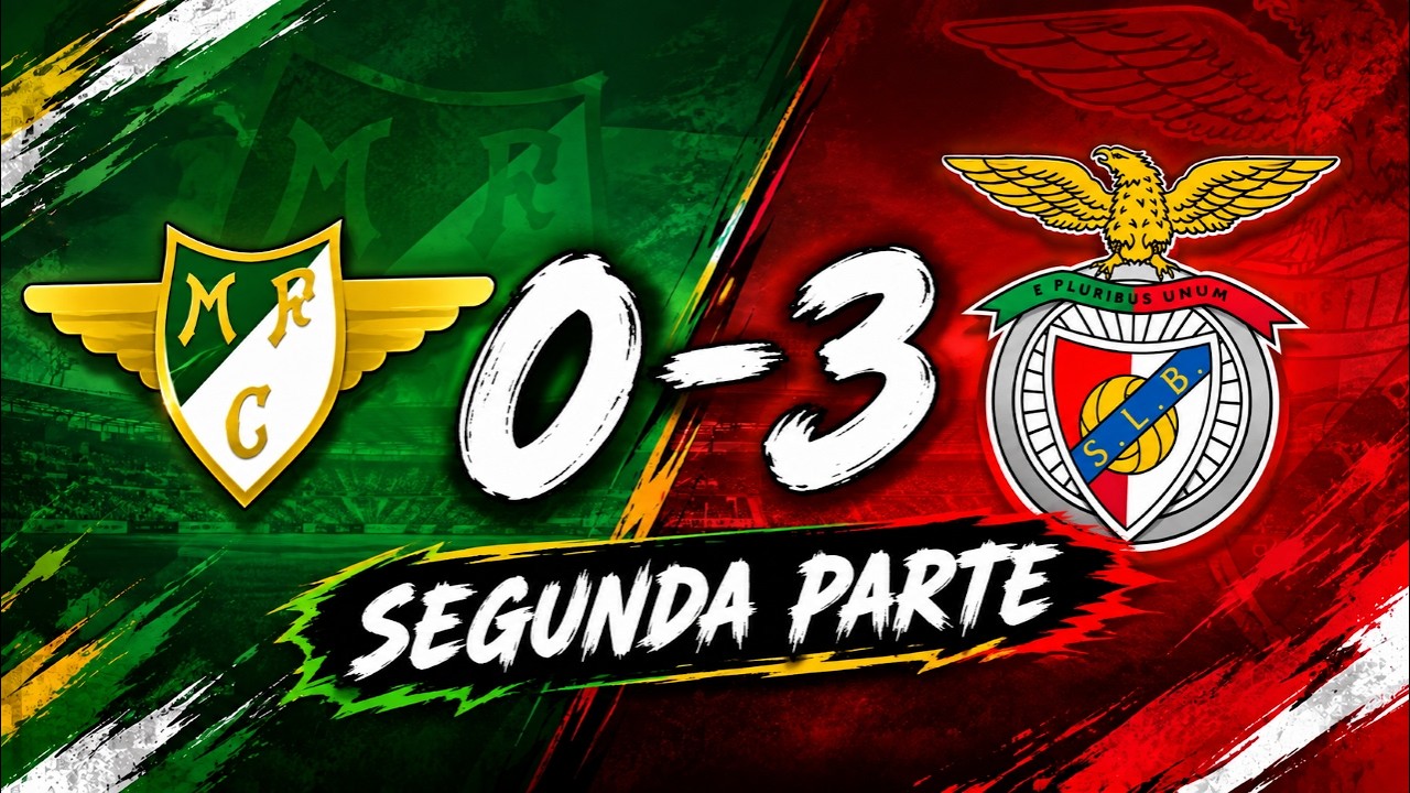 Moreirense vs Benfica ภาพวิดีโอไฮไลท์ฟุตบอล