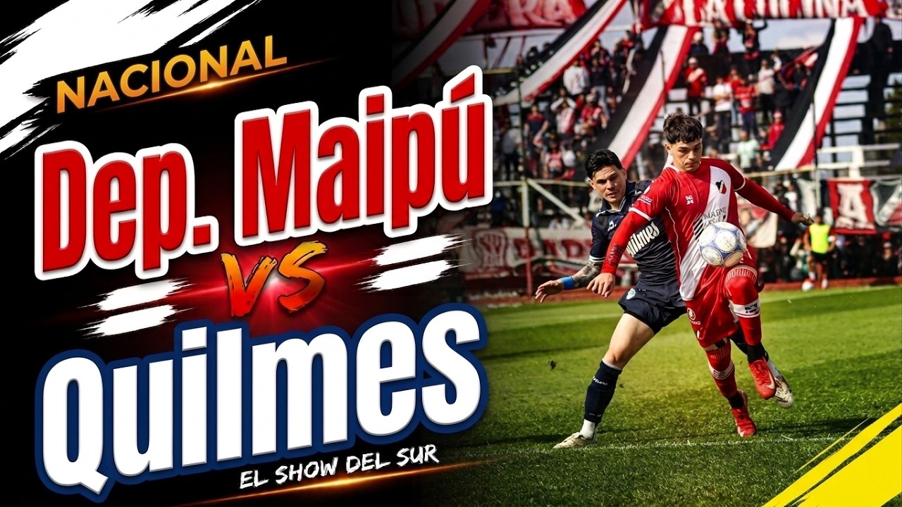 Deportivo Maipú vs Quilmes ภาพวิดีโอไฮไลท์ฟุตบอล