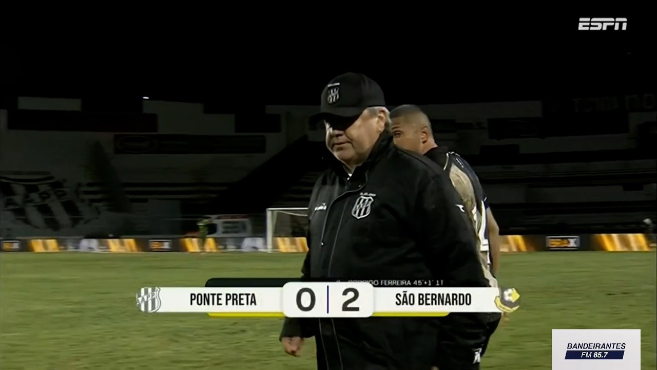 Ponte Preta vs São Bernardo ภาพวิดีโอไฮไลท์ฟุตบอล