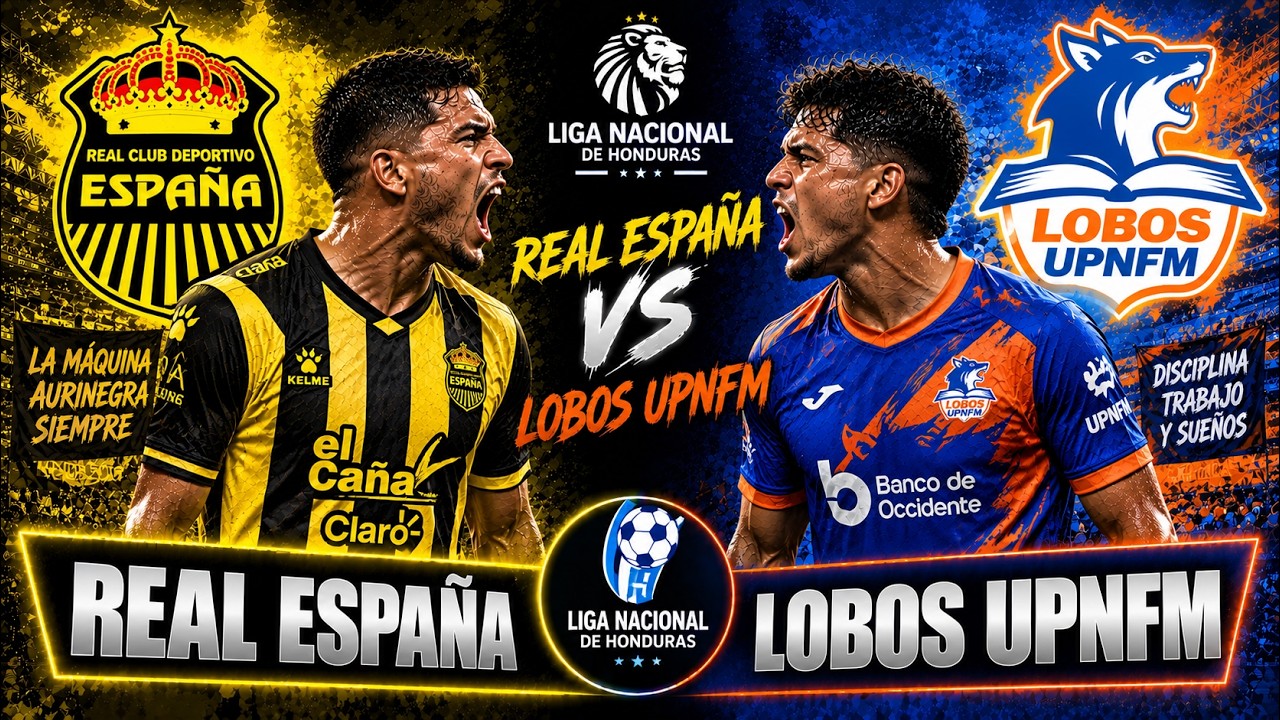Real España vs UPNFM ภาพวิดีโอไฮไลท์ฟุตบอล