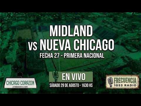 Midland vs Nueva Chicago วิดีโอฟุตบอล