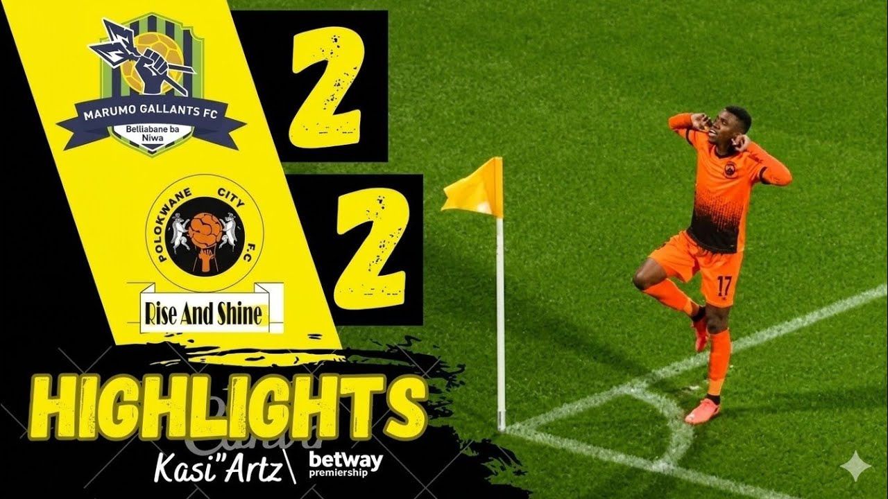 Marumo Gallants vs Polokwane City FC ภาพวิดีโอไฮไลท์ฟุตบอล